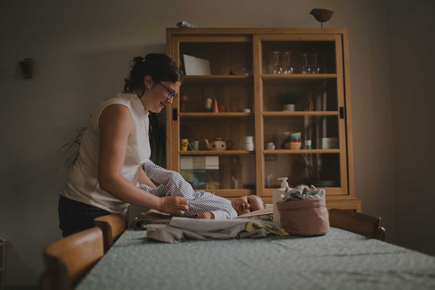 séance photo à la maison